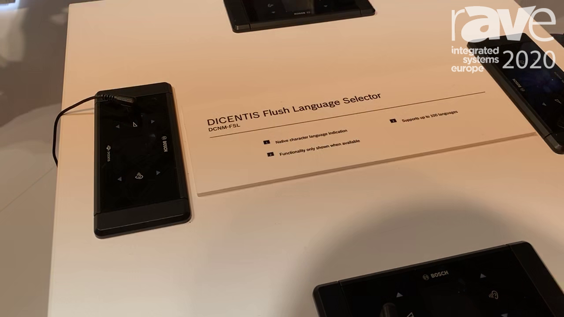 ISE 2020: Bosch Security Showcases Line of DICENTIS Products for Audio Interpretation