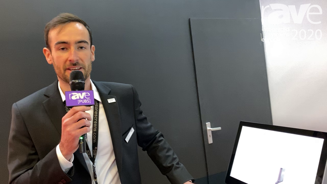 ISE 2020: Element One Shows Its FOLD! Retractable Monitor