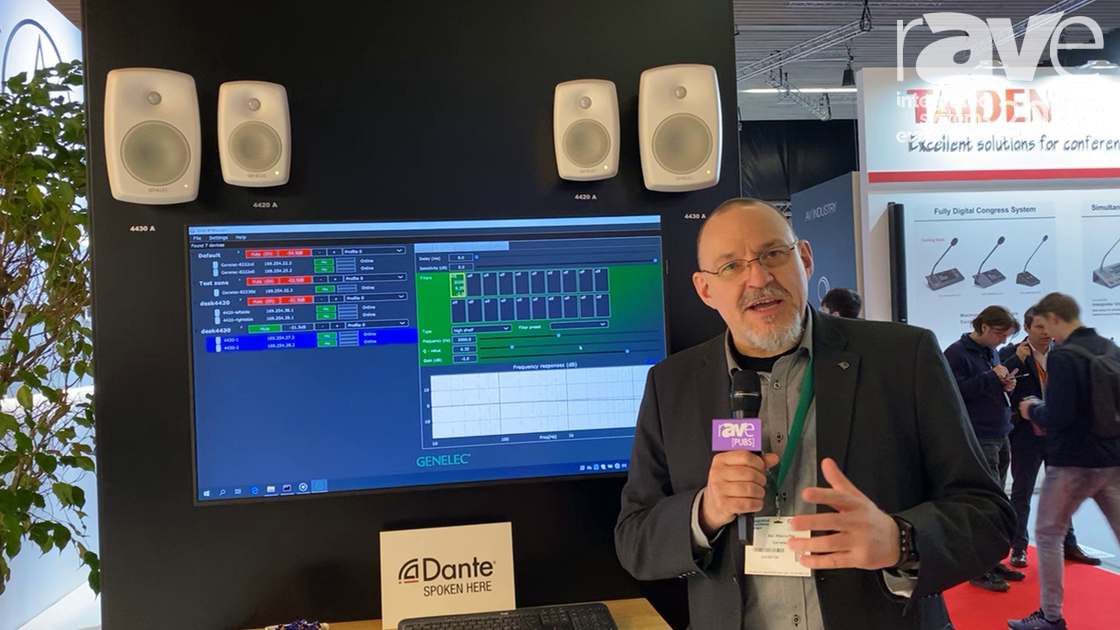 ISE 2020: Genelec Demos Smart IP 4420 and 4430 Loudspeaker Systems with Software Tool for Integrator