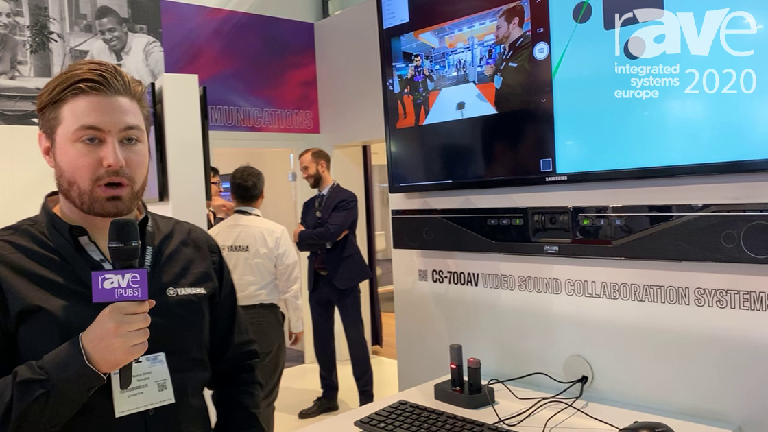 ISE 2020: Yamaha Unified Communications Introduces CS-700AV Video Soundbar