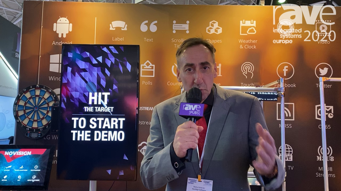 ISE 2020: NoviSign Presents IOT Digital Signage Software in German