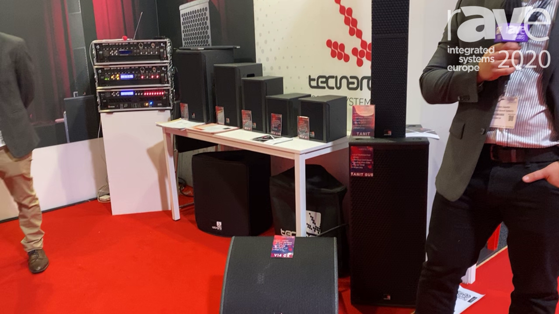 ISE 2020: Tecnare Announces U14 CX Stage Loudspeaker