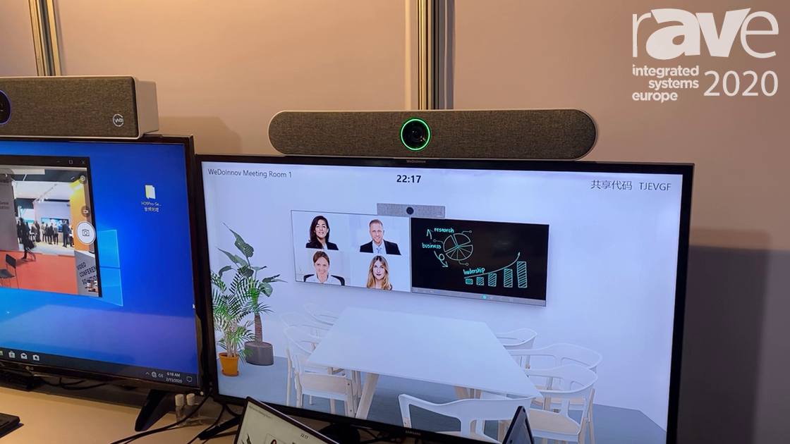 ISE 2020: Shenzhen WeDo Industrial Co. Showcases TB01 Soundbar for Smart Meeting Rooms
