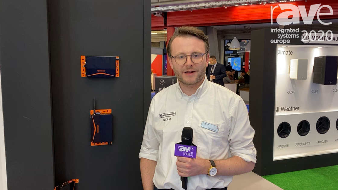 ISE 2020: Monitor Audio Features IA40-3 Compact Amplifier With Dolby, Bluetooth