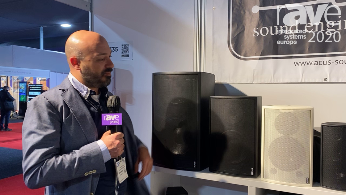 ISE 2020: Acus Sound Engineering Features Indoor Passive Speakers Available in Black and White