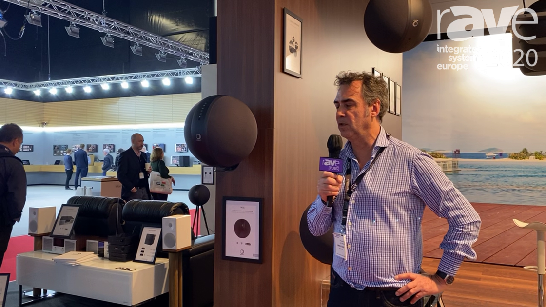 ISE 2020: Elipson Shows Off Its Sphere-Shaped W35 Wireless Speaker