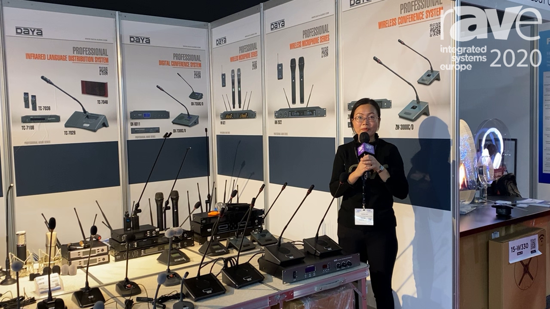 ISE 2020: Enping Microphones Highlights Its Professional Digital Conference System