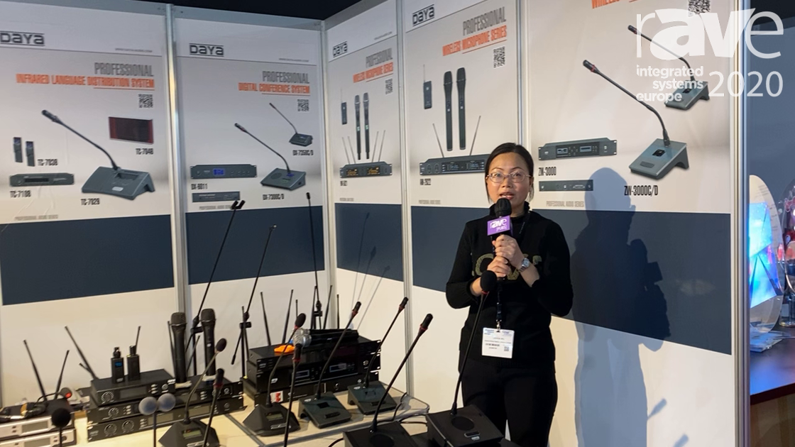 ISE 2020: Enping Microphones Talks About Its Wireless Conference System