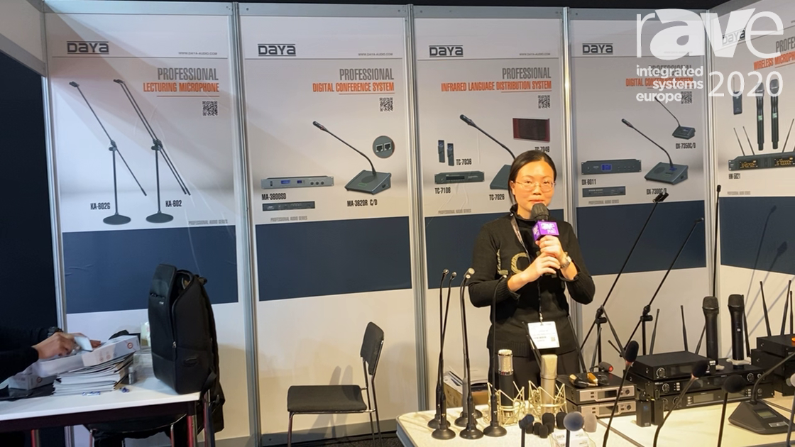 ISE 2020: Enping Microphones Highlights Wireless Microphone System