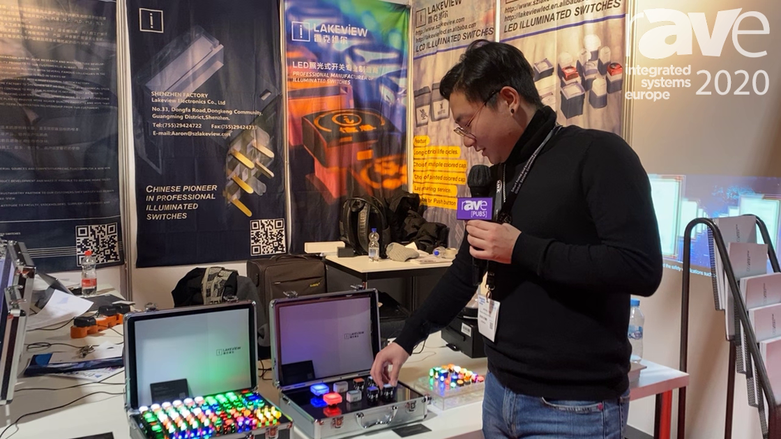 ISE 2020: Shenzhen Lakeview Electronics Features DSP Switch Controller with AMOLED Display