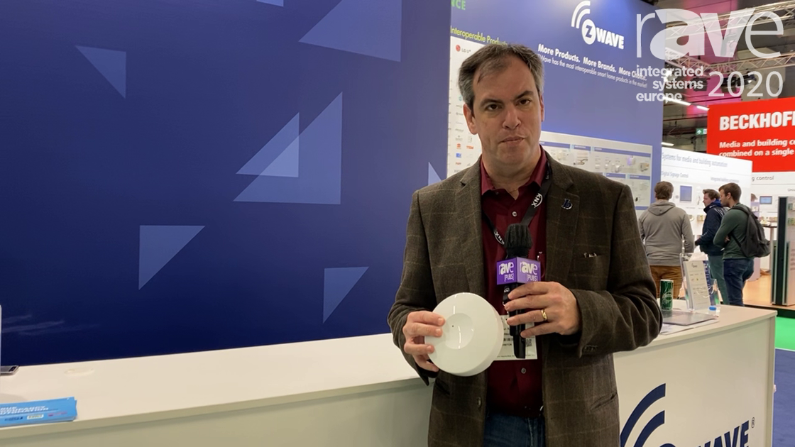 ISE 2020: Intellithings Adds RoomMe Occupancy Sensor for Home Automation on Z-Wave Alliance Stand