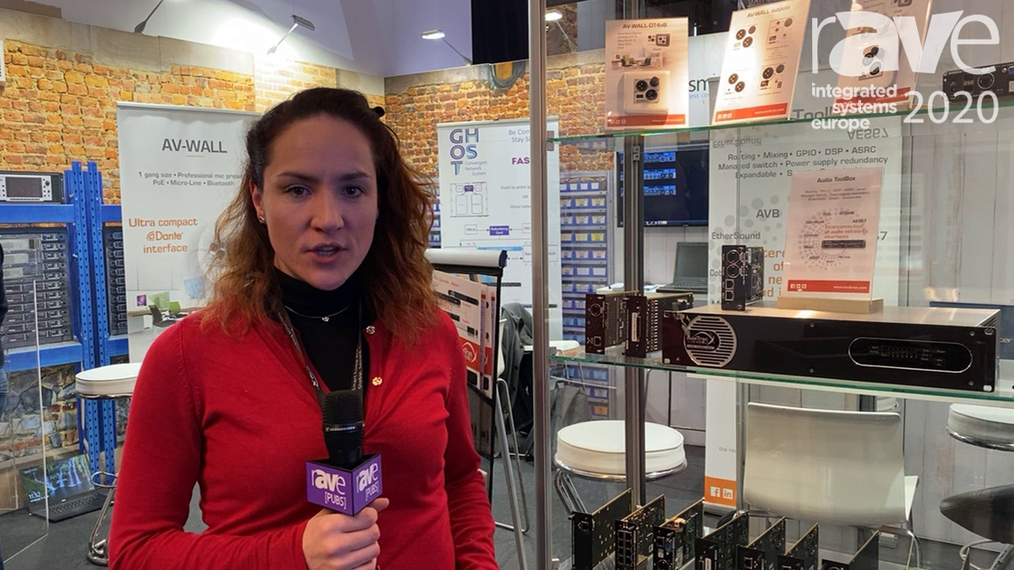 ISE 2020: Auvitran Adds AV-WALL with Dante-enabled Interface for Wall Mount