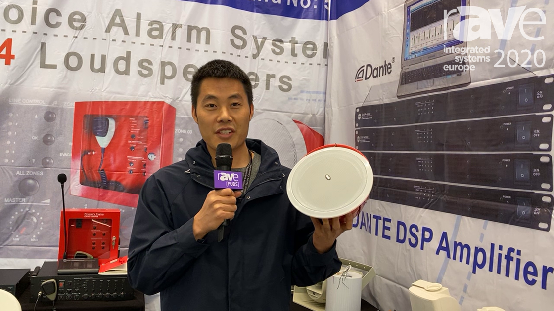 ISE 2020: CMX Audio Illustrates Voice Alarm Loudspeakers