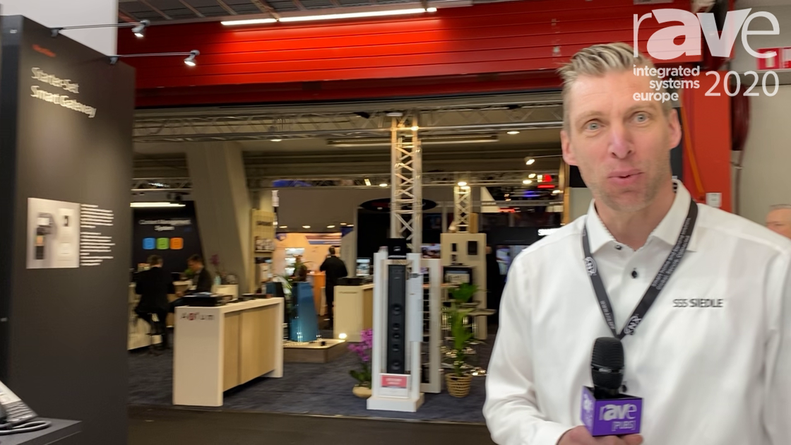 ISE 2020: SSS Siedle Markets Smart Gateway 150 Interface for Door Communication via IP Network
