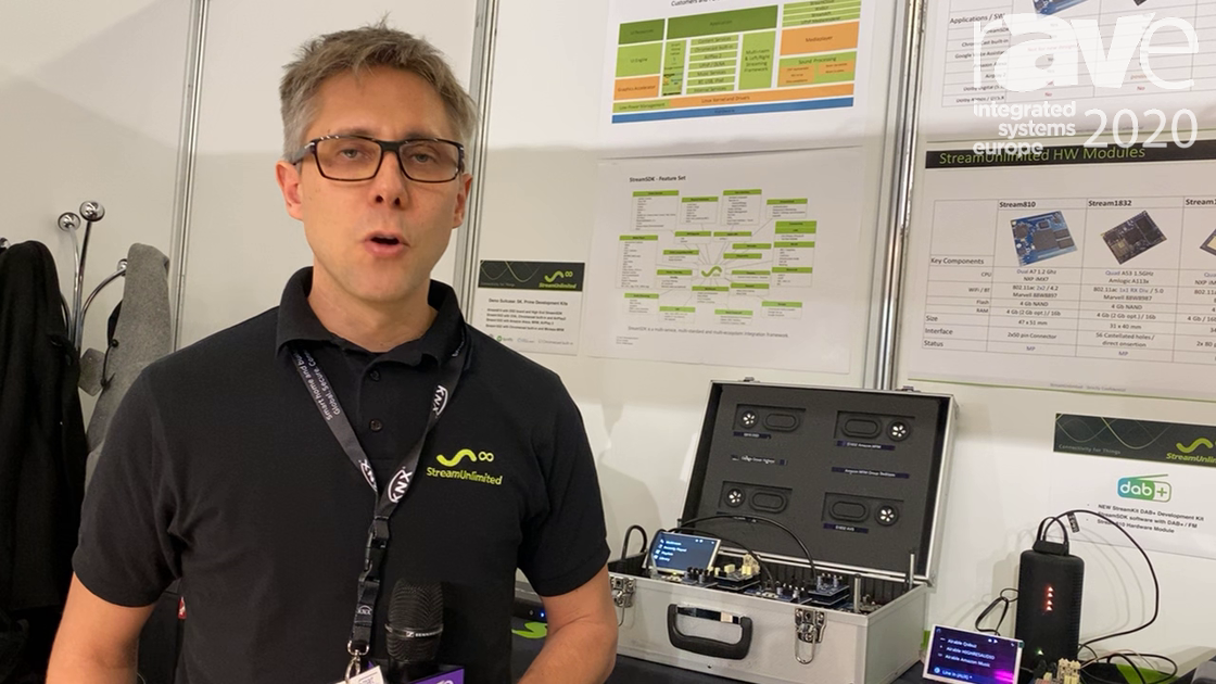 ISE 2020: StreamUnlimited Shows Off Hardware Solution, Software Solution for Music Streaming