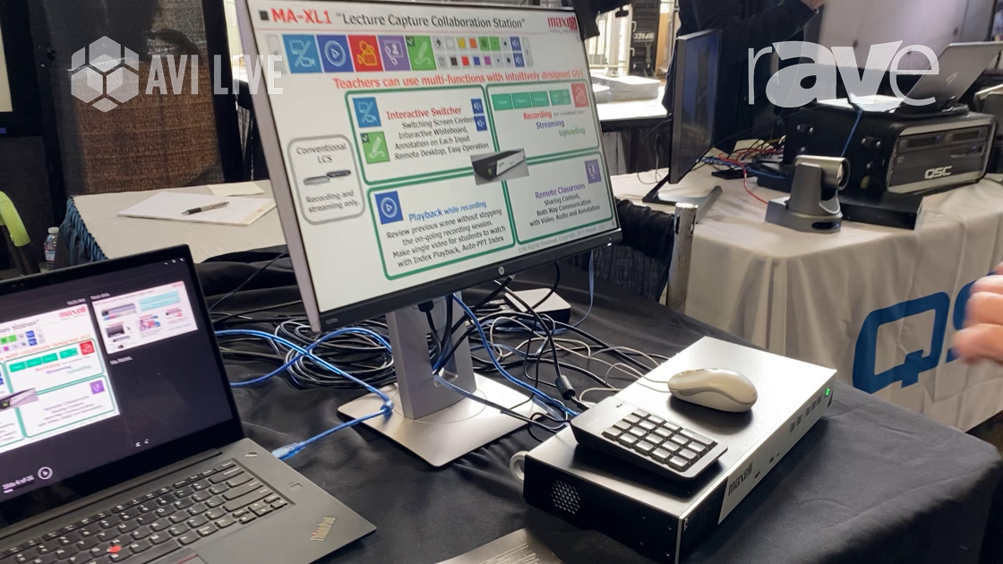 AVI LIVE: MaxellProAV Presents MA-XL1 Lecture Capture Collaboration Station