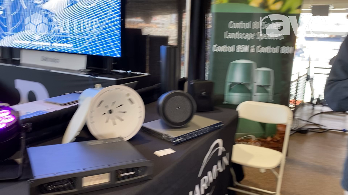 AVI LIVE: Harman Shows a Range of Products for Audio, Video and Control
