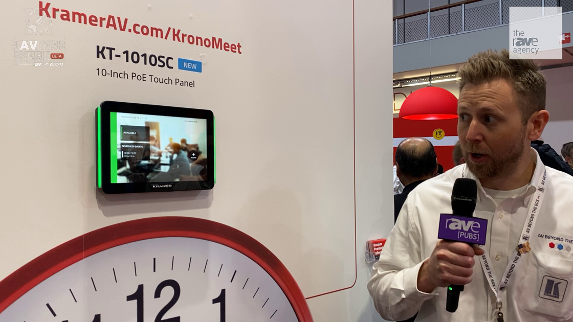 LAVNCH WEEK: Kramer Intros KronoMeet Enterprise Room Management and Scheduling Solution