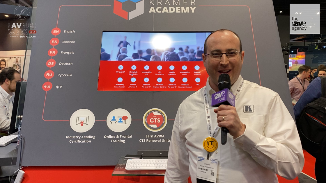 LAVNCH WEEK: Kramer’s Kramer Academy Offers End to End Knowledge Solutions for AV/IT Industries