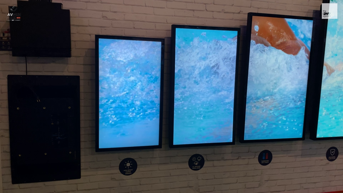 LAVNCH WEEK: Peerless-AV Highlights Its IP68, 2500-Nit XHB Xtreme Outdoor Displays, Now in 65-Inch