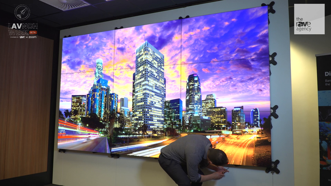 LAVNCH WEEK: Barco Demos Display Panel Replacement and Calibration in Unisee Video Wall System