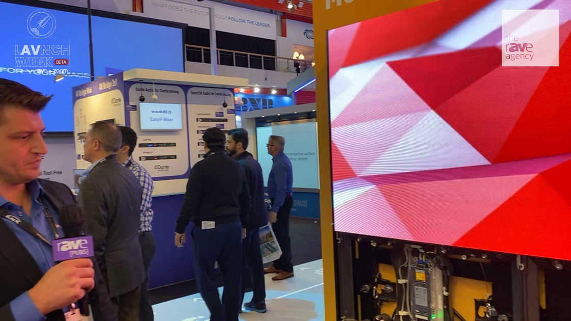 LAVNCH WEEK Chief Demonstrates TiLED Video Wall Mounting System for