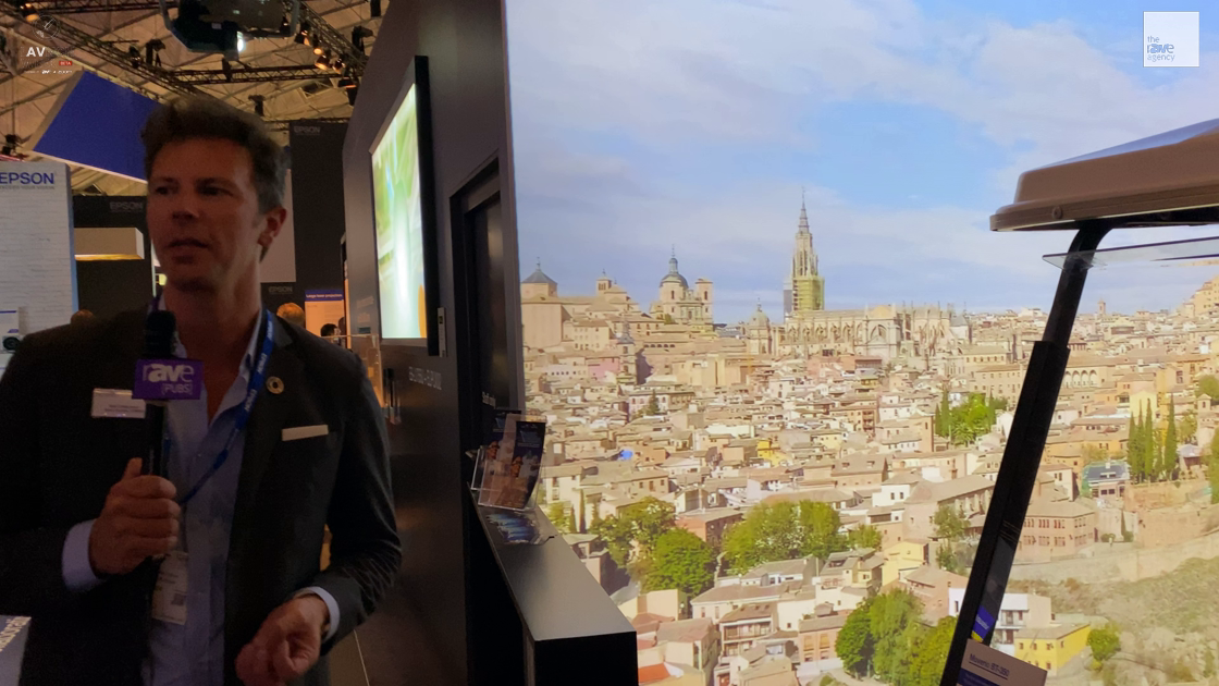 LAVNCH WEEK: Epson Demos Moverio BT-350 Smart AR Glasses in Unique Sightseeing Tour Simulation Demo