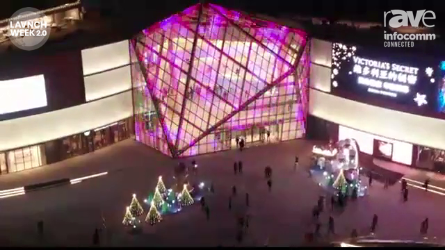 InfoComm 2020: G-SMATT Features G GLASS China Xi an JoYCITY Complex Shopping Mall Media Facade