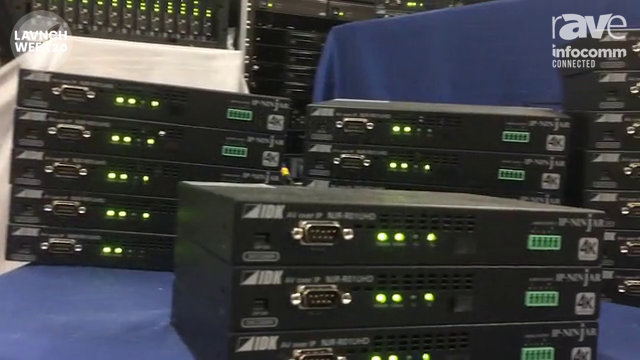 InfoComm 2020: IDK Corporation Performs 160×160 AV over IP Connection Test