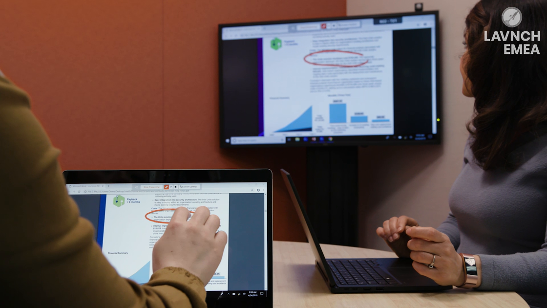 LAVNCH EMEA: Intel Unite Solution Demo Video