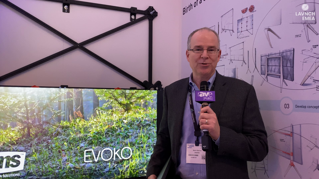 LAVNCH EMEA: Draper Highlights SMS Smart Trim with the Barco UniSee VideoWall