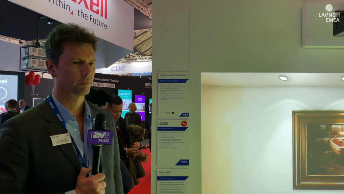 LAVNCH EMEA: Epson Showcases the LightScene EV-100 Projector Series in Augmented Retail Environment