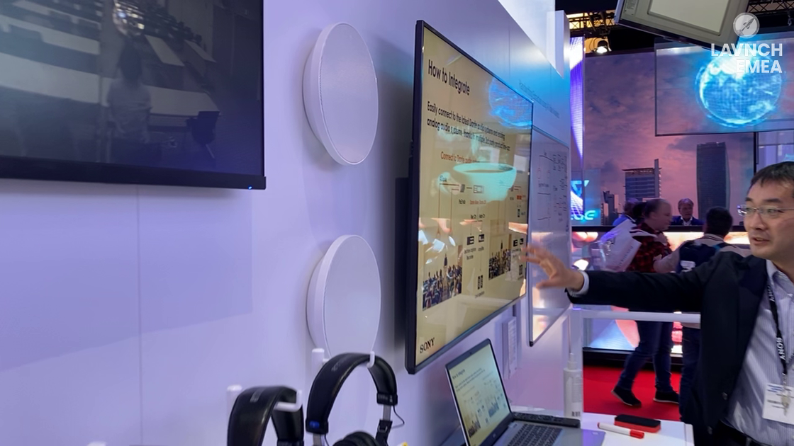 LAVNCH EMEA: Sony Introduces MAS-A100 Beamforming Microphone With Dante
