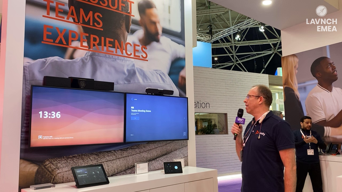LAVNCH EMEA: poly Features the Studio X30 for Microsoft Teams