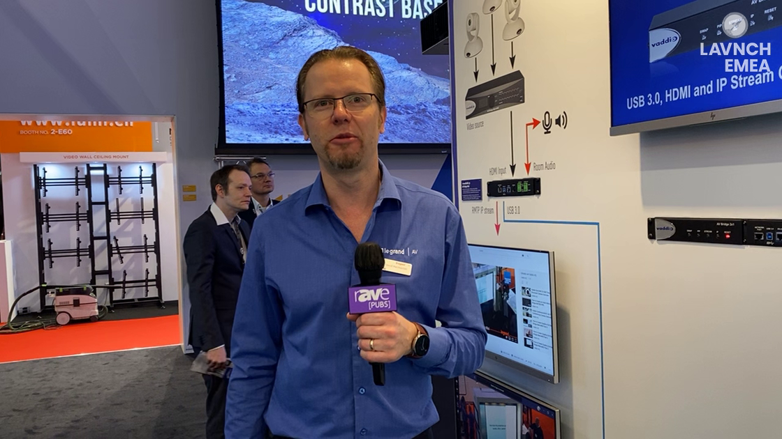 LAVNCH EMEA: Vaddio Showcases Its AV Bridge 2×1 HDMI Switcher With USB Output for Livestreaming