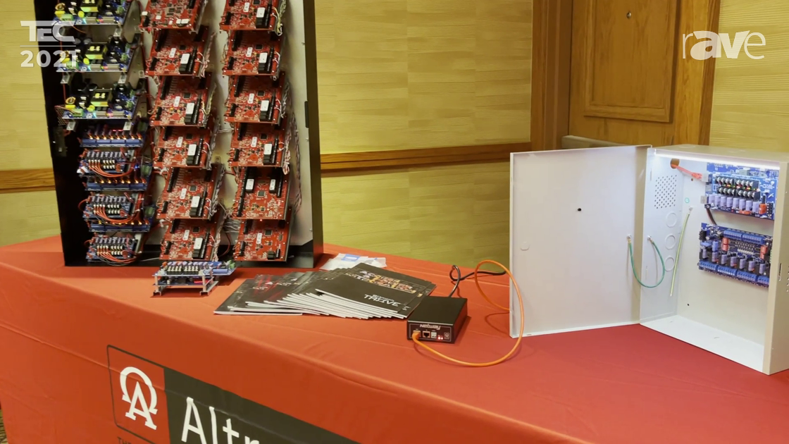 TEC 2021: Altronix Showcases Tango1B with PoE Driven Power Supply and Backup Voltage Regulator