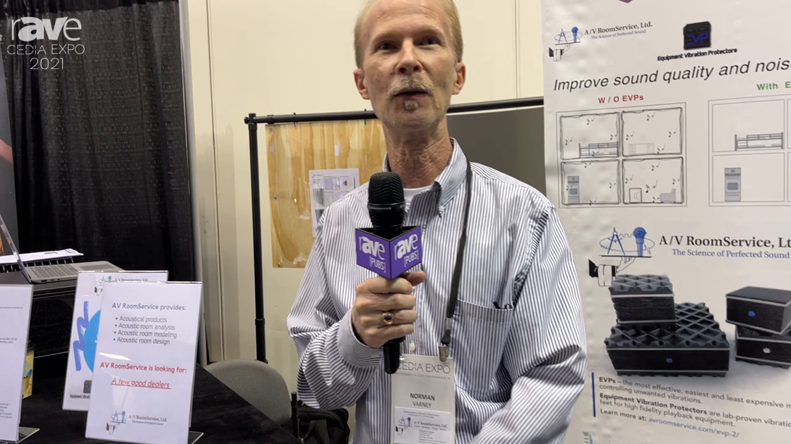 CEDIA Expo 2021: AV Room Service Demos CVP Cable Vibration Protectors