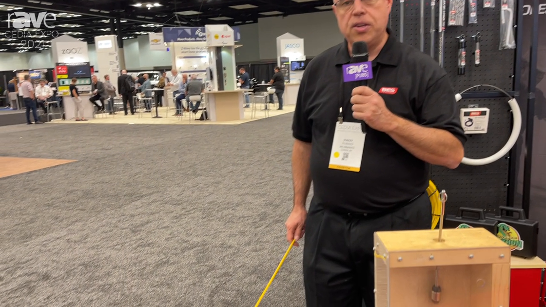 CEDIA Expo 2021: BES Products Demos Pro Set 36′ Kit for Efficient Cable Running and Installation