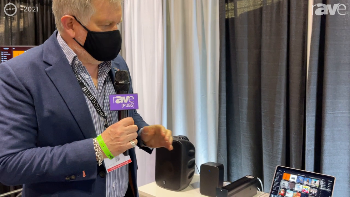 InfoComm 2021: Bluesound Professional Features the B100S Network Streaming Music Player