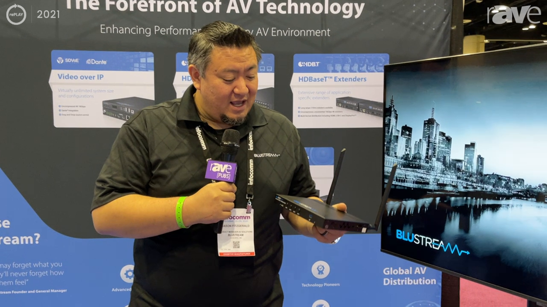 InfoComm 2021: Blustream Highlights Its AMF41W Wireless Presentation ...