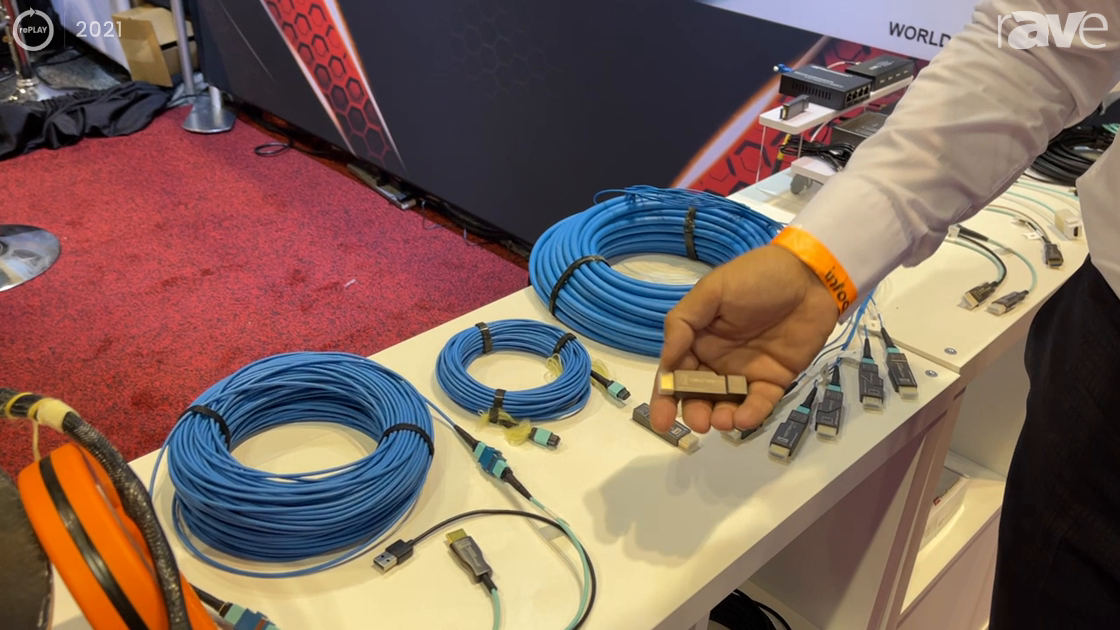 InfoComm 2021: FiberCommand Intros VisionBeam Adapter for Converting Fiber Optic Into HDMI 8K Video