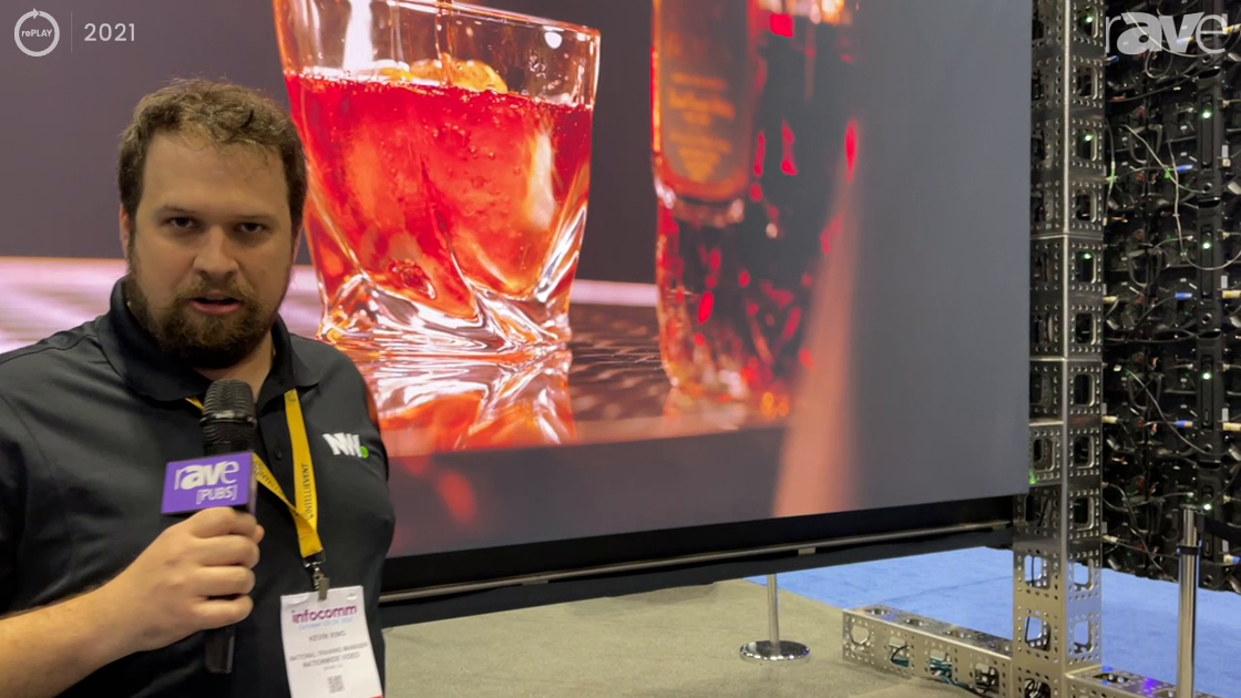 InfoComm 2021: Nationwide Video Demos Carbon Black’s Projection Screens Using Carbon Graphite Fibers