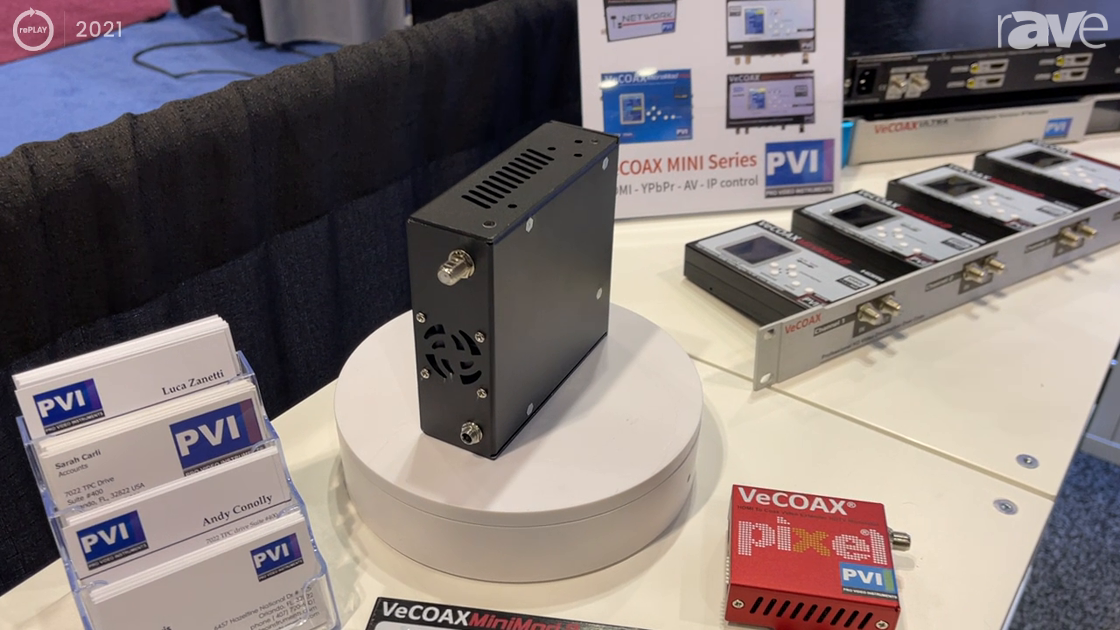 InfoComm 2021: ProVideoInstruments Features Its Best-Selling Mini Compact HDMI Modulators