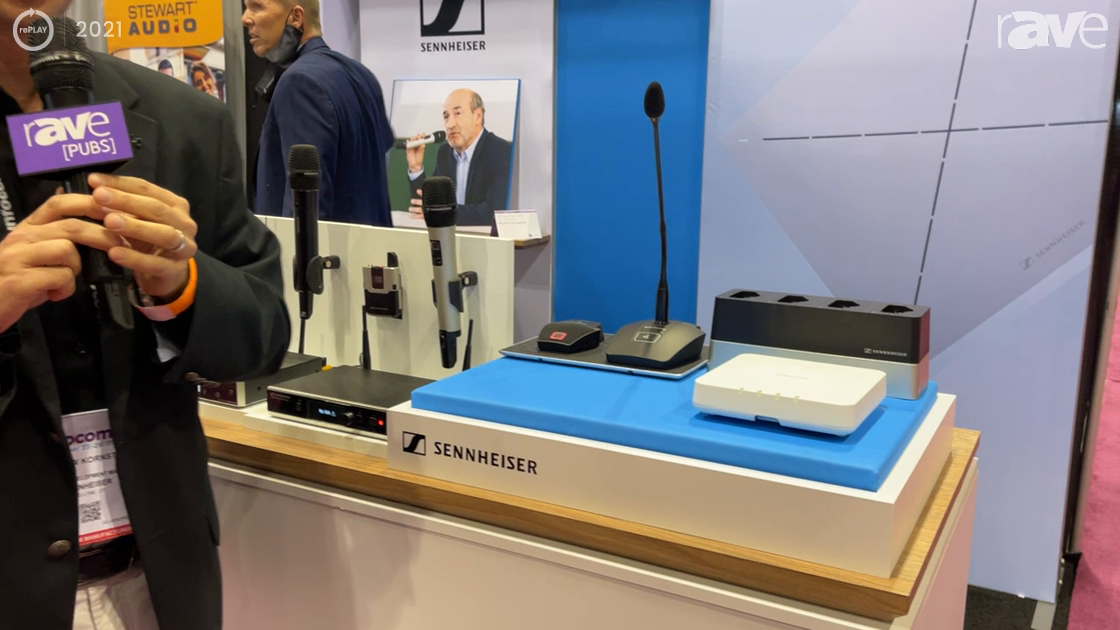 InfoComm 2021: Sennheiser Shows SpeechLine IT-Optimized Wireless Mic System for Speech, Lecture