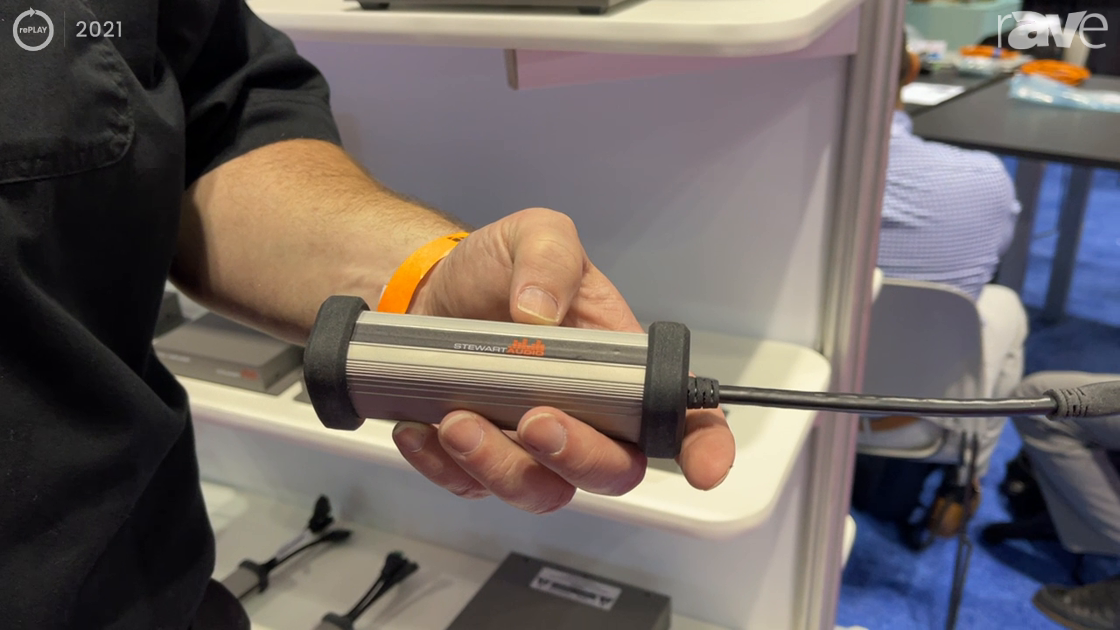 InfoComm 2021: Stewart Audio Intros Dante Speaker Dongle with Built-In Power Amplifier