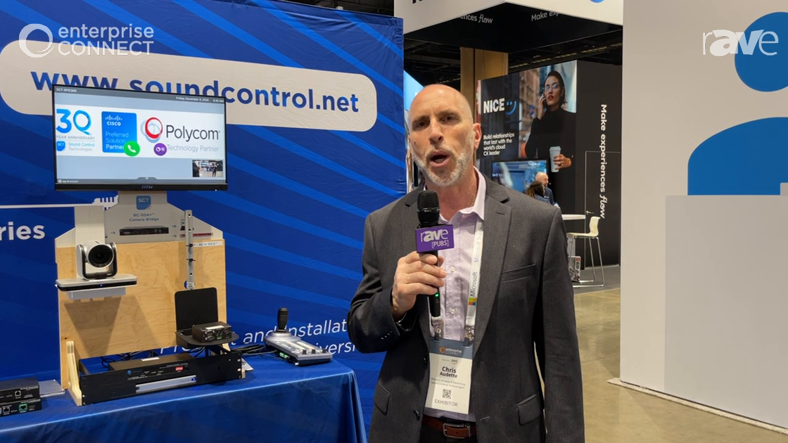 EC 2022: Sound Control Technologies Demos RC-SDA+ Camera Bridge BYOD Solution