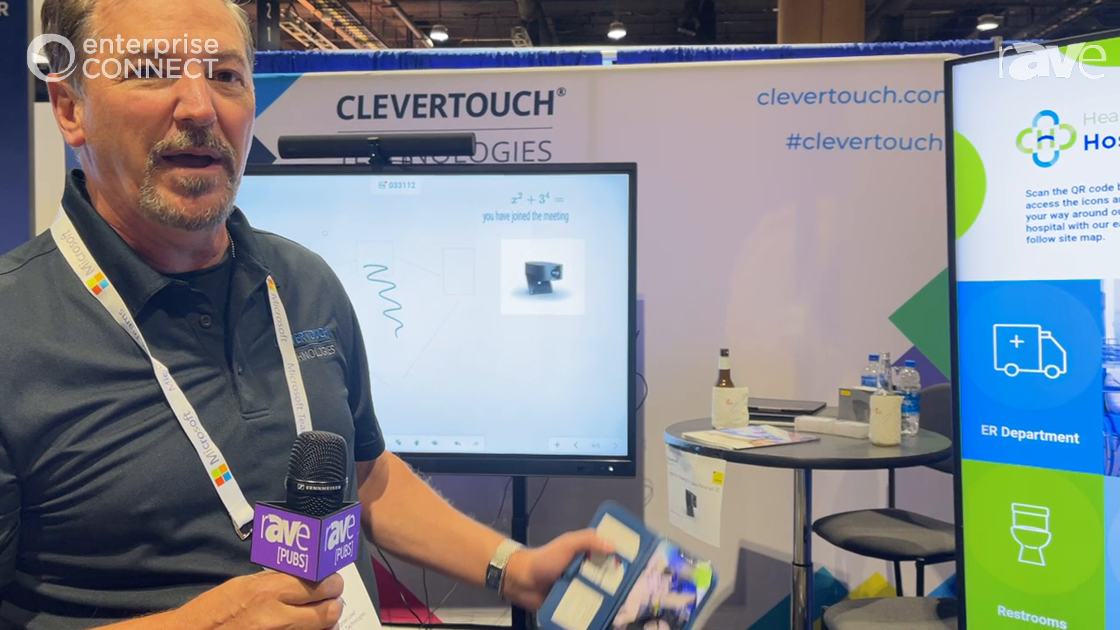 EC 2022: Clevertouch Technologies Highlights ClevertouchLive Software for Signage and Displays