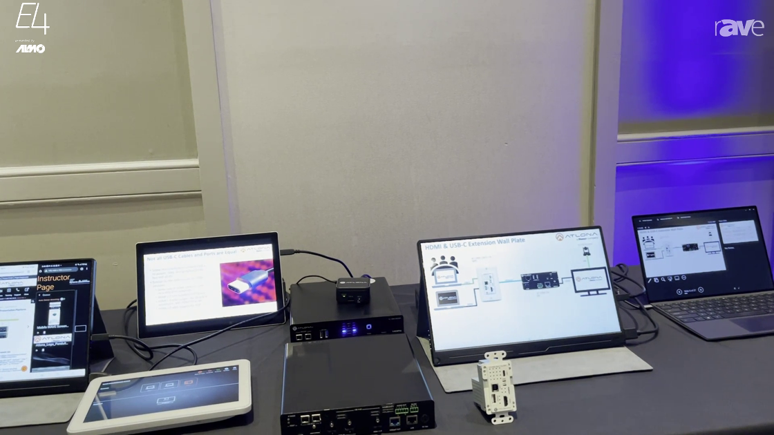 E4 Experience Atlona Presents Omega HDMI and USB Switching Technology