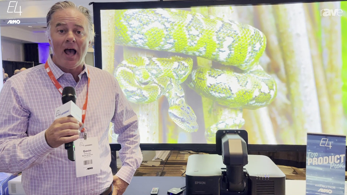 E4 Experience: Epson Presents EB-PU2220B Compact, Ultra-Lightweight 3LCD Projector
