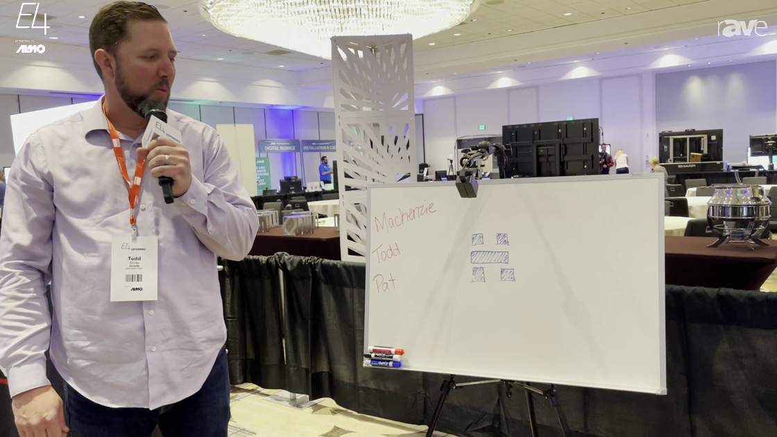 E4 Experience: Huddly Demos Huddly Canvas and L1 Camera for Large Meeting Rooms